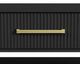 Elements International Ridgemont Black Coffee Table-5