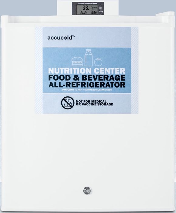Accucold® Nutrition Center Series 17" 1.7 Cu. Ft. White Compact Refrigerator-0