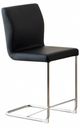 Furniture of America® Lodia 2-Piece Black/Chrome Counter Chair Set-0