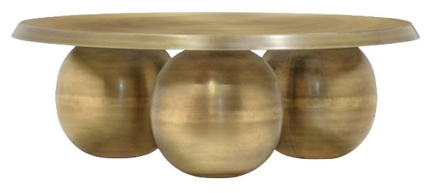 Meridian Furniture Globus Gold Coffee Table-0