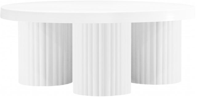 Meridian Furniture Rhodes White Coffee Table-1