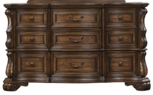 Furniture of America® Leovanni Dark Brown Dresser-2