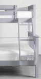 Titus Furniture Gray Twin/Double Bunk Bed-1