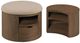 Hammary® Hidden Treasures 2-Piece Beige/Brown Duo Ottoman Table Set-2