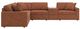 Signature Design by Ashley® Modmax 6-Piece Spice L-Shape Sectional with Storage Console-1
