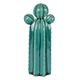 A & B Home Green Three-Bud Cactus Accent-0