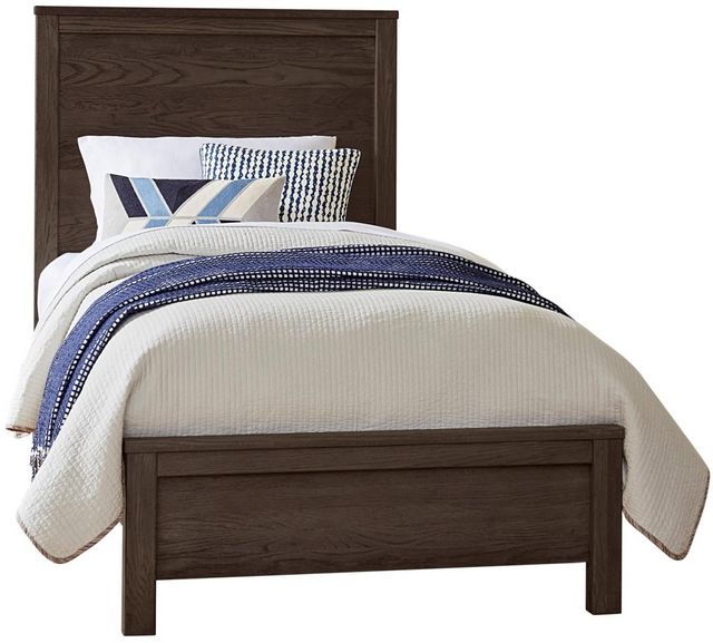 Vaughan-Bassett Fundamentals Java Twin Panel Bed-0