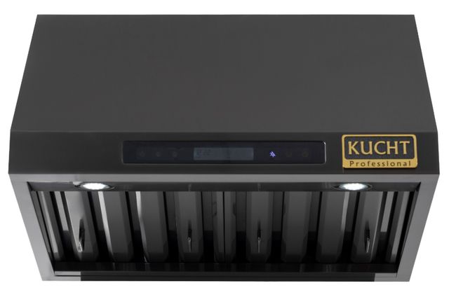 Kucht Professional Gemstone™ 36" Titanium Stainless Steel Under Cabinet Range Hood-2