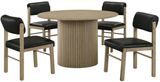 Black-Natural Oak