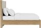 Riverside Furniture Davie Gray/Pale Oak King Upholstered Panel Bed-2