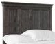 Magnussen Home® Calistoga Weathered Charcoal Queen Panel Headboard-0