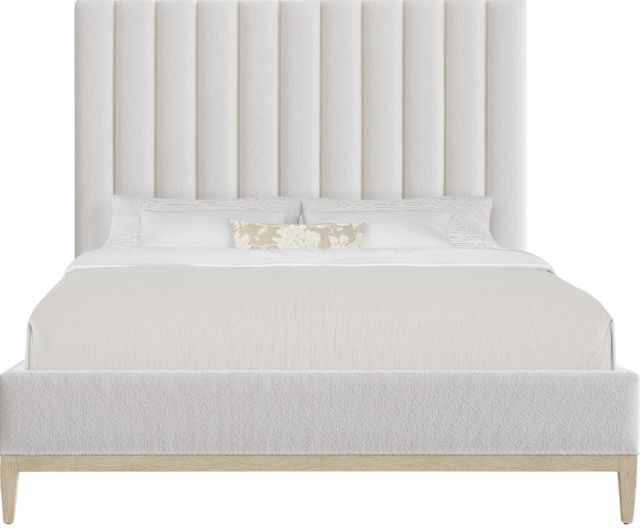 Hooker® Furniture Cascade Terrain/Wolf Pearl Queen Upholstered Panel Bed-1