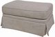 Best® Home Furnishings Linen Ottoman with Casters-1