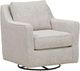 Fusion Furniture Contour Harlow Denim Swivel Glider Chair-0