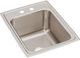 Elkay Lustertone® Classic Lustrous Satin 17" x 22" x 10-1/8" 2-Hole Single Bowl Drop-In Sink-0