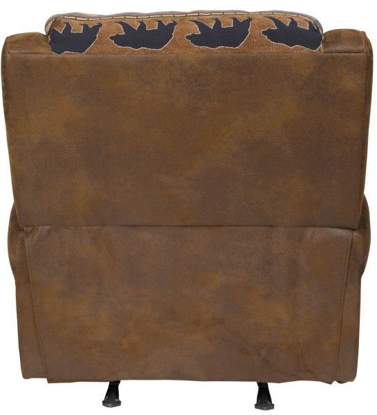 Porter International Designs Hunter Brown Recliner-3