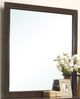 American Wholesale Furniture Walnut Mirror-0