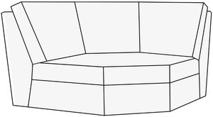 HomeStretch Frontier Almond Wedge