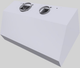 Vent-A-Hood® 48" White Wall Mounted Range Hood-1