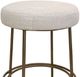 International Furniture Direct Frida Agreeable Gray Upholstered Counter Stool-1