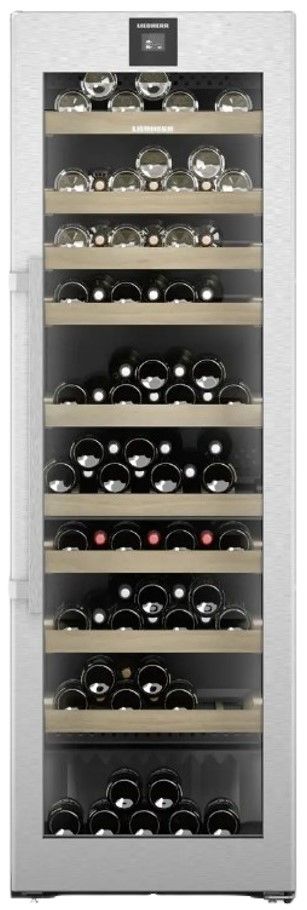 Liebherr 24" 13 Cu. Ft. Stainless Steel Wine Cooler-0