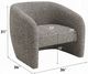 ACME Furniture Livia Gray Accent Chair-2