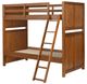 Legacy Kids Teen Fletcher Warm Amber Twin/Twin Youth Bunk Bed-0