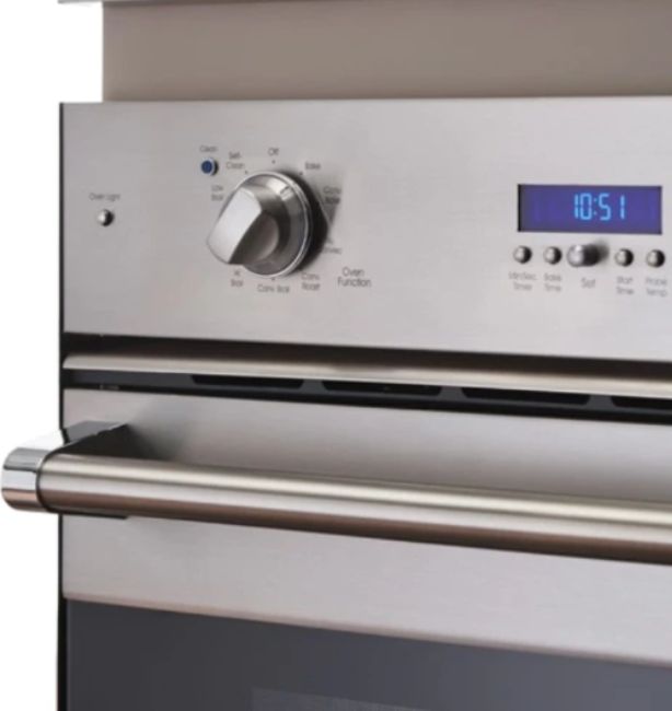 Viking® 3 Series 30" Blush Double Electric Wall Oven-2