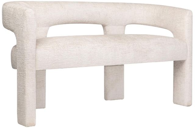 Jofran Inc. Urban Archive Gwen Natural Upholstered Dining Bench-0