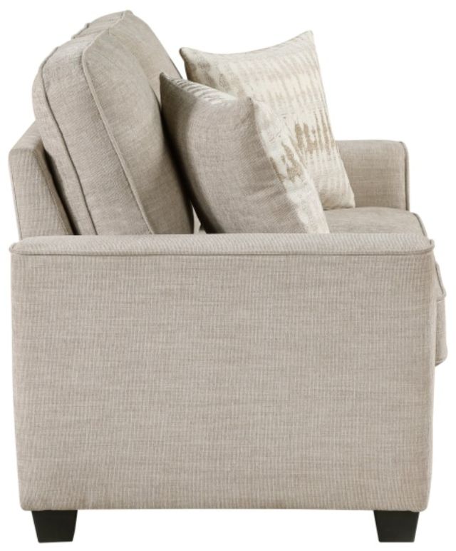 Homelegance® Zander Taupe Loveseat-3