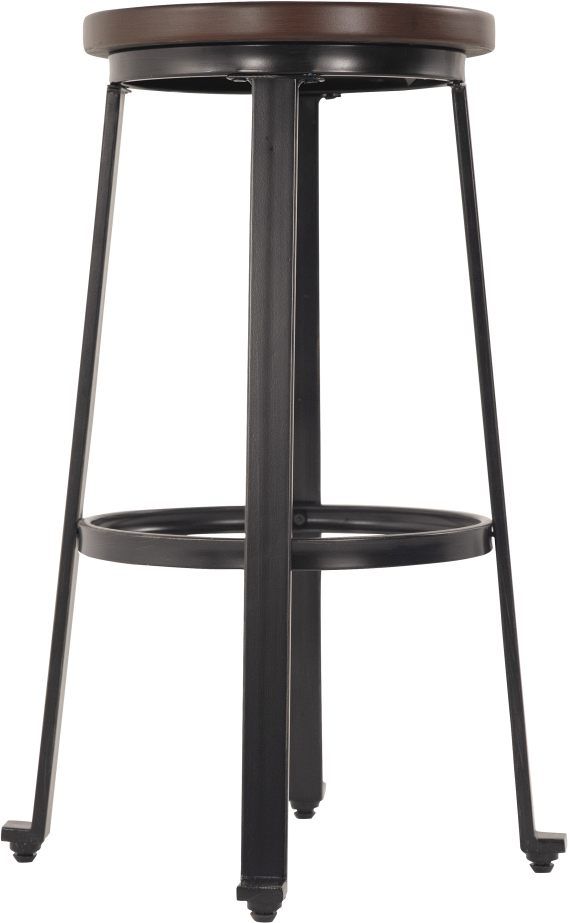 Signature Design by Ashley® Challiman Rustic Brown Bar Stool-1