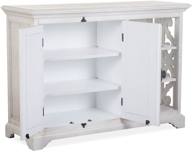 Magnussen Home® Bronwyn Alabaster Printer Stand-2