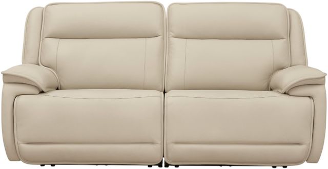 Signature Design by Ashley® Double Deal 2-Piece Almond Power Reclining Small Spaced Sectional-0