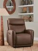 Signature Design by Ashley® Bosara Umber Power Recliner with Adjustable Headrest-1