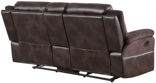 Steve Silver Co. Trento Charcoal Dual-Power Reclining Loveseat with Console-3