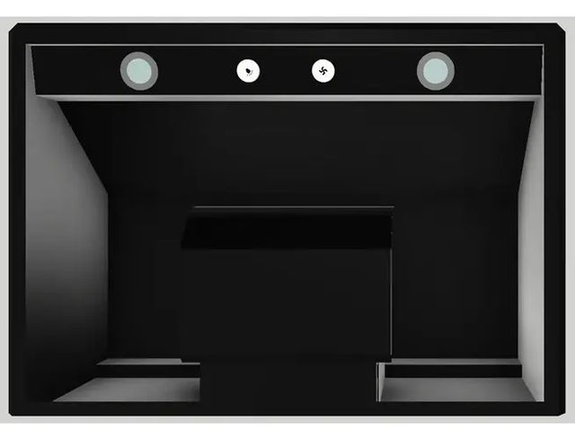 Vent-A-Hood® 36" Black Under Cabinet Hood-2