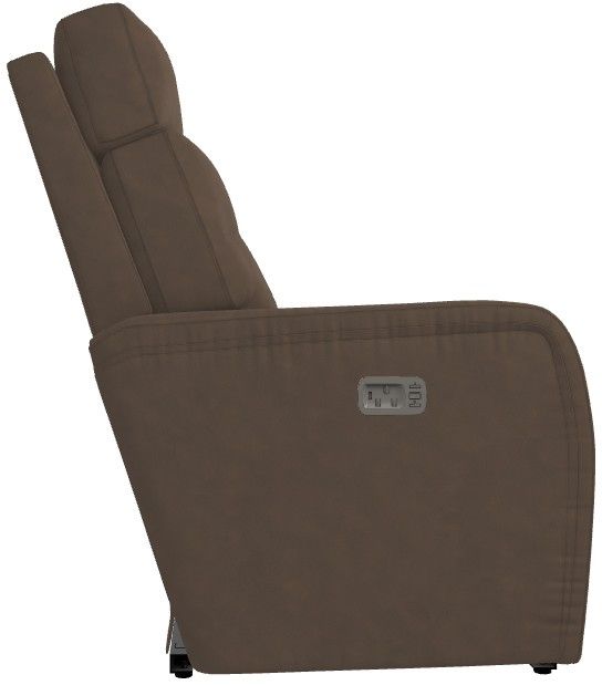 La-Z-Boy® Baron Otter Power Wall Reclining Loveseat with Headrest-3