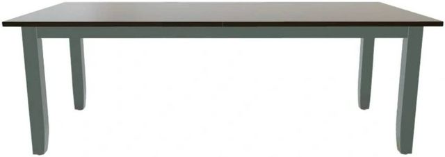 Mavin Customizable 42" x 66" Rectangular Extendable Dining Table with 2 Leaves-1