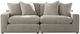 Benchcraft® Maxton Heights 2-Piece Pebble Sectional Sofa-0