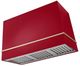 AGA Loge 48" Piccadilly Red Wall Mounted Range Hood with Antique Brass Trim-0
