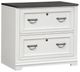 Liberty Furniture Allyson Park Charcoal/Wirebrushed White Bunching Lateral File Cabinet-0