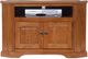 American Heartland Manufacturing Oak 41" Arched Base Corner TV Stand -0
