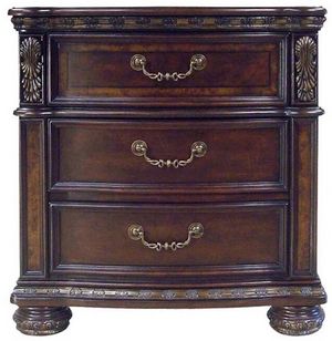 Cordoba 3-Drawer Nightstand