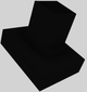 Vent-A-Hood® 36" Black Contemporary Island Range Hood-4