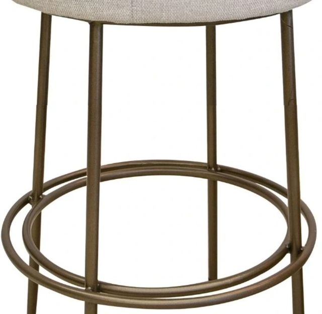 International Furniture Direct Frida Gold/Ivory Counter Stool-3