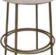International Furniture Direct Frida Gold/Ivory Counter Stool-3