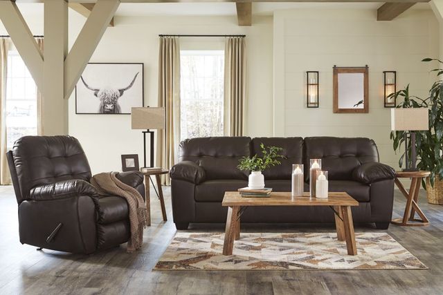 Signature Design by Ashley® Donlen Chocolate Queen Sofa Sleeper-3