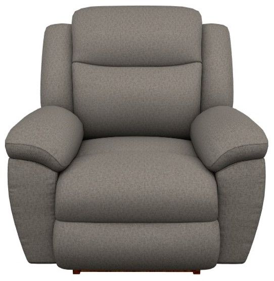 La-Z-Boy® Joel Pewter Power Rocking Recliner with Headrest-1