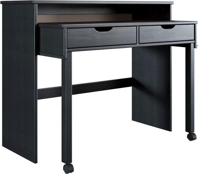 Linon Cary Black Console Desk-1