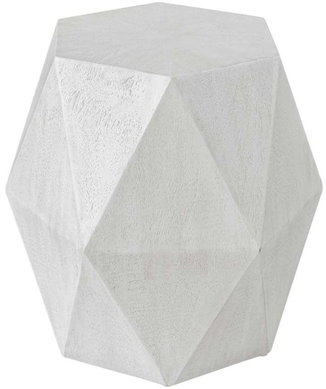 Uttermost® Volker White Accent Table-0